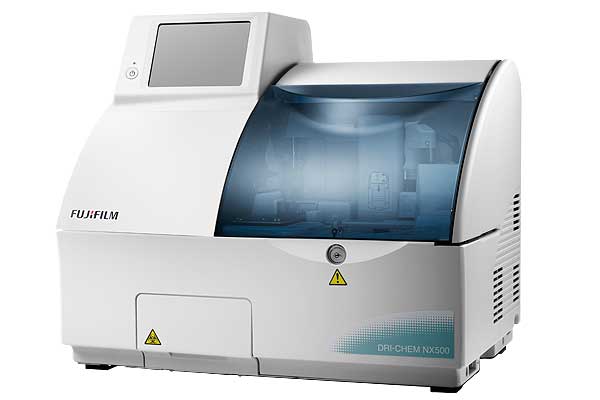 Fujifilm DRI-CHEM NX500 — analizador de química clínica de metodología seca